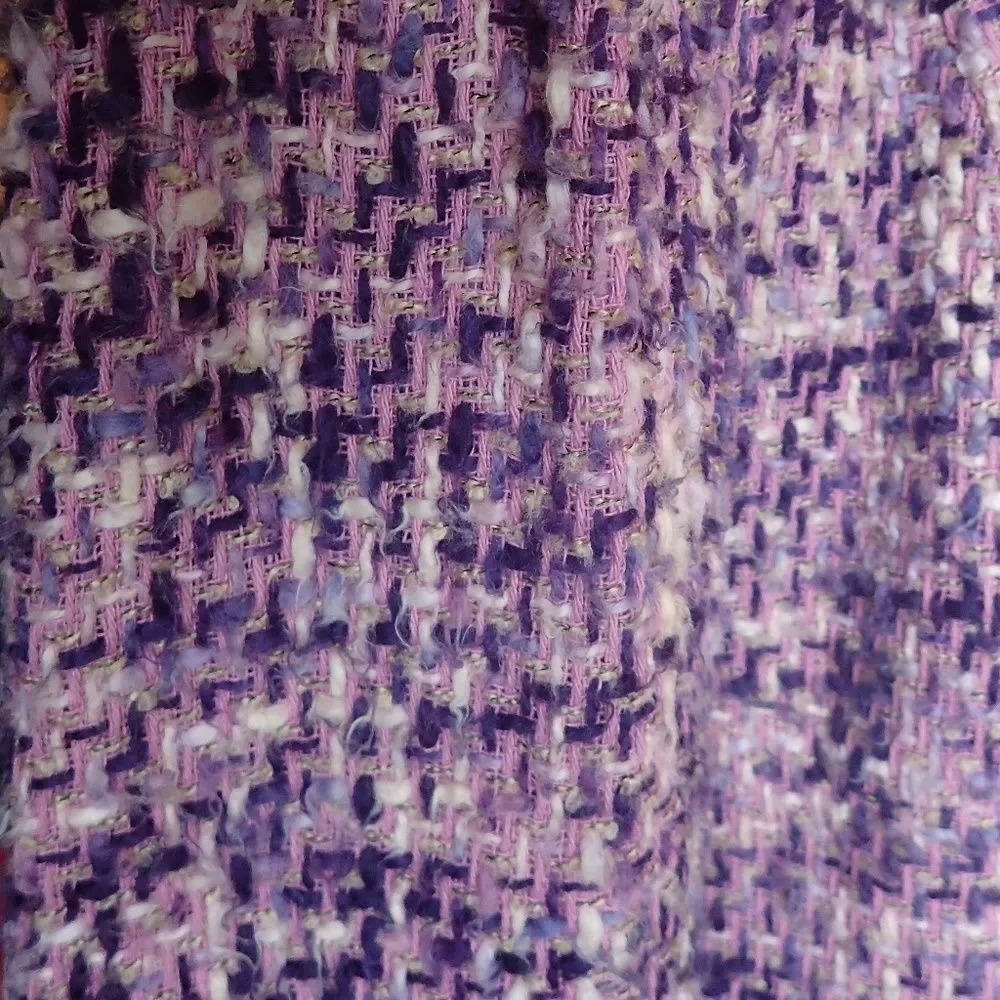 WELL LOVED Wet Seal Purple Peacoat - L